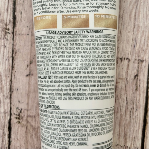 Garnier Nutrisse Color Reviver 5-Minute Color Mask Cool Blonde 4.2 oz NEW - Picture 6 of 8